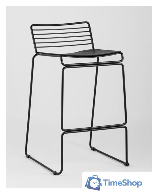 Стул Stool Group Danny (черный с черной подушкой) - Изображение №2 — Интернет-магазин Time-Shop