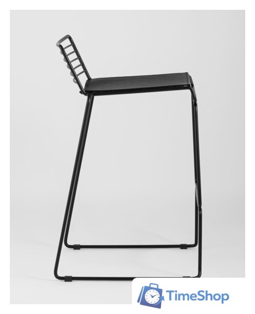 Стул Stool Group Danny (черный с черной подушкой) - Изображение №3 — Интернет-магазин Time-Shop