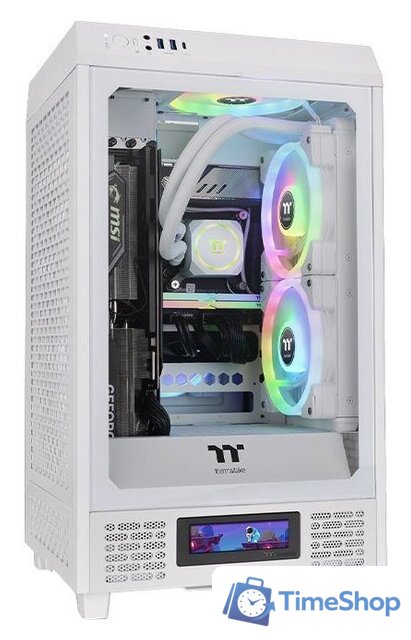 Корпус Thermaltake The Tower 200 Snow CA-1X9-00S6WN-00 - Изображение №1 — Интернет-магазин Time-Shop