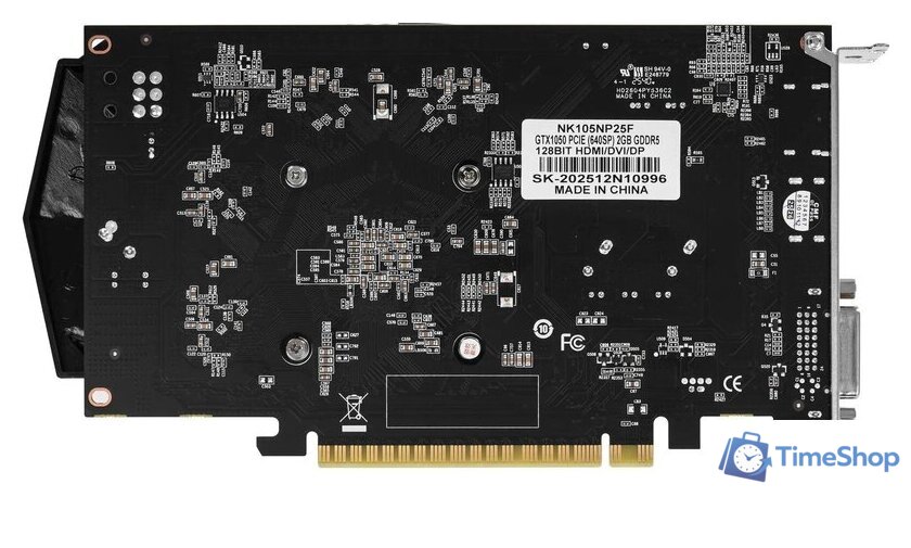 Видеокарта Sinotex Ninja GeForce GTX 1050 2GB GDDR5 NK105NP25F - Изображение №5 — Интернет-магазин Time-Shop