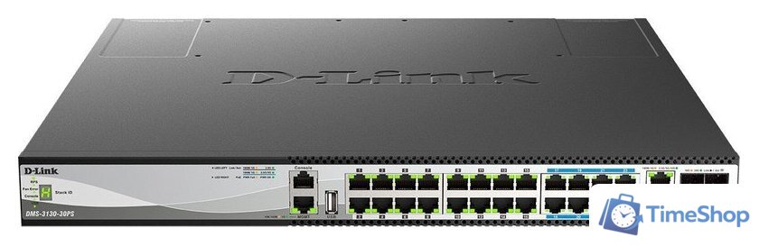 Управляемый коммутатор 3-го уровня D-Link DMS-3130-30PS/A1A - Изображение №1 — Интернет-магазин Time-Shop
