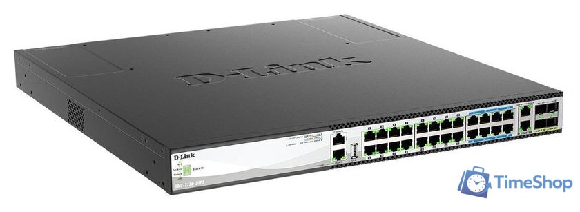 Управляемый коммутатор 3-го уровня D-Link DMS-3130-30PS/A1A - Изображение №2 — Интернет-магазин Time-Shop