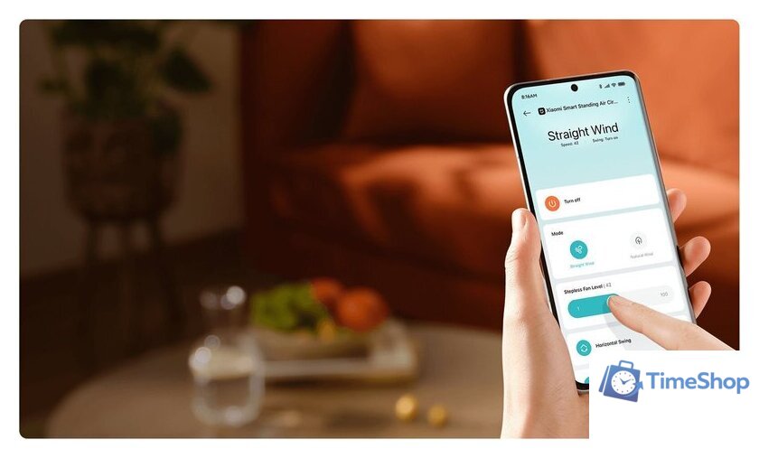 Вентилятор Xiaomi Smart Standing Air Circulation Fan EU BPLDS11DM (с евровилкой) - Изображение №9 — Интернет-магазин Time-Shop
