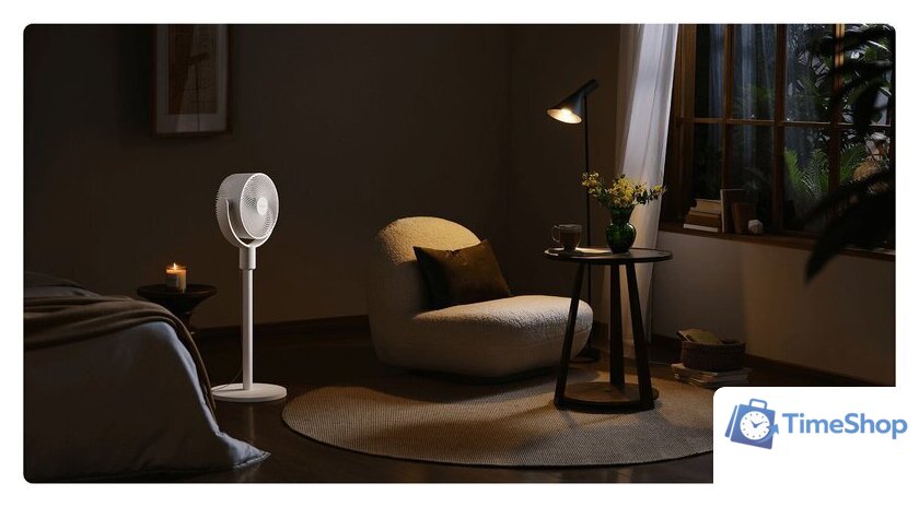 Вентилятор Xiaomi Smart Standing Air Circulation Fan EU BPLDS11DM (с евровилкой) - Изображение №7 — Интернет-магазин Time-Shop