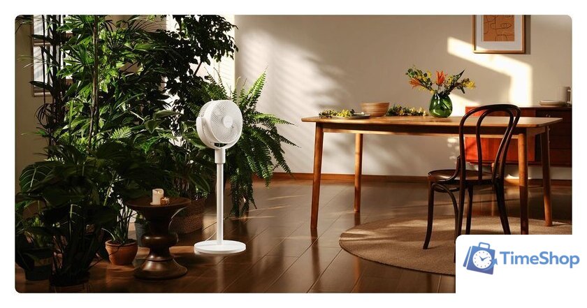 Вентилятор Xiaomi Smart Standing Air Circulation Fan EU BPLDS11DM (с евровилкой) - Изображение №4 — Интернет-магазин Time-Shop
