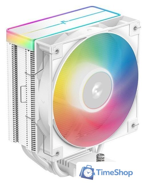 Кулер для процессора DeepCool AG400 WH ARGB V2 R-AG400-WHAMMN-GJD - Изображение №1 — Интернет-магазин Time-Shop