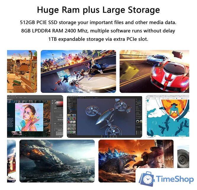 Ноутбук Chuwi CoreBook X 2022 CWI529-308N5N1PDNXX - Изображение №5 — Интернет-магазин Time-Shop