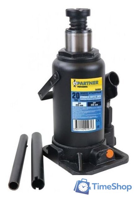 Бутылочный домкрат Partner PA-T92004 20т - Изображение №1 — Интернет-магазин Time-Shop