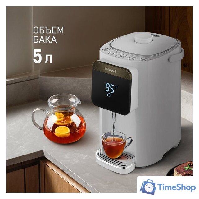 Термопот Weissgauff WWT 5010 Touch DWx - Изображение №4 — Интернет-магазин Time-Shop