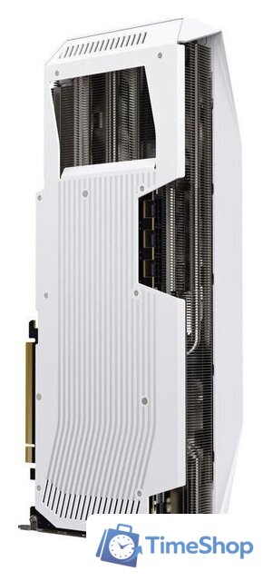Видеокарта XFX Mercury AMD Radeon RX 9070 XT OC White Magnetic Air Edition RGB RX-97TMARGW9 - Изображение №3 — Интернет-магазин Time-Shop