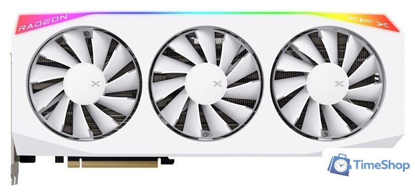 Видеокарта XFX Mercury AMD Radeon RX 9070 XT OC White Magnetic Air Edition RGB RX-97TMARGW9 - Изображение №1 — Интернет-магазин Time-Shop