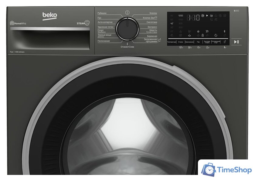 Стиральная машина BEKO B3WFR572AB - Изображение №4 — Интернет-магазин Time-Shop