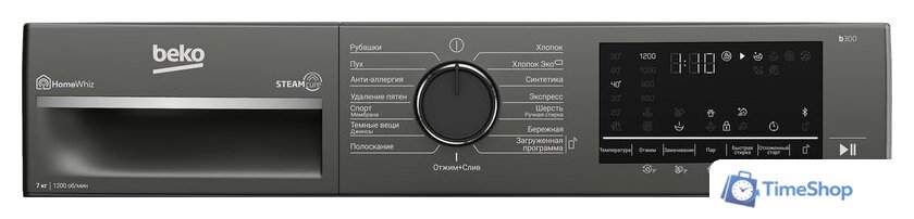 Стиральная машина BEKO B3WFR572AB - Изображение №5 — Интернет-магазин Time-Shop
