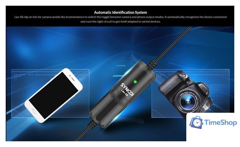 Проводной микрофон Synco Lav-S6E - Изображение №6 — Интернет-магазин Time-Shop