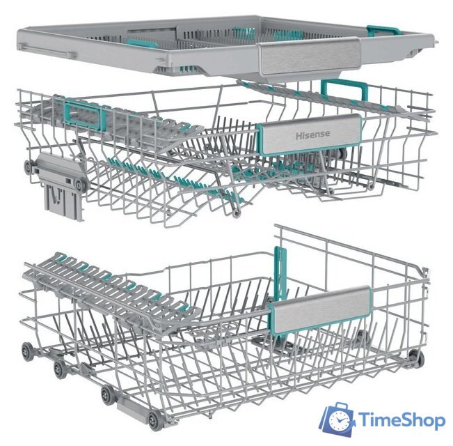 Встраиваемая посудомоечная машина Hisense HV693A65AD - Изображение №3 — Интернет-магазин Time-Shop
