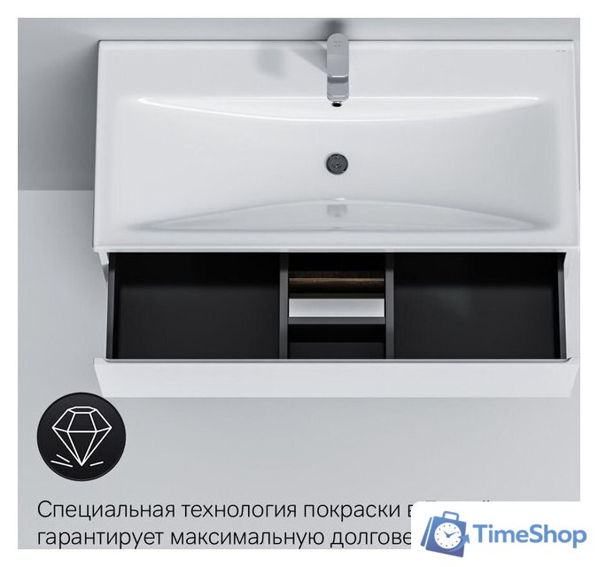  AM.PM Тумба с умывальником X-Joy M85A-FSX1002-WC1002WG - Изображение №11 — Интернет-магазин Time-Shop