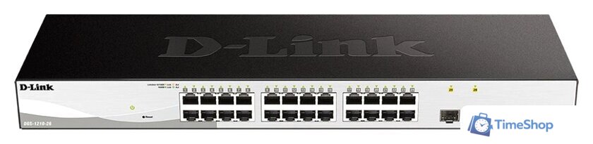 Управляемый коммутатор 2-го уровня D-Link DGS-1210-26/F3A - Изображение №1 — Интернет-магазин Time-Shop