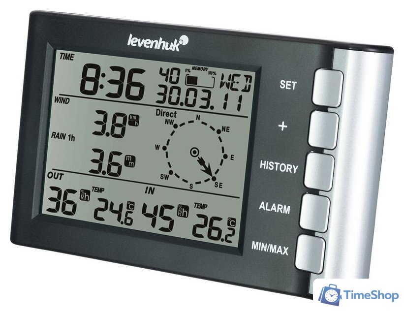 Термометр Levenhuk Wezzer PRO LP240 82934 - Изображение №2 — Интернет-магазин Time-Shop