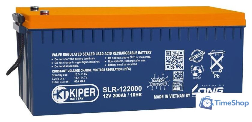 Аккумулятор для ИБП Kiper SLR-122000 (12В/200 А·ч) - Изображение №1 — Интернет-магазин Time-Shop