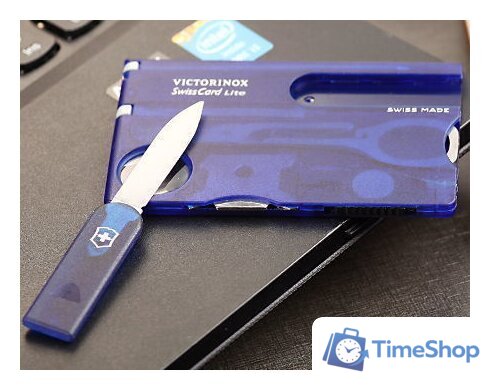 Мультитул Victorinox SwissCard Lite 0.7322.T2 - Изображение №10 — Интернет-магазин Time-Shop