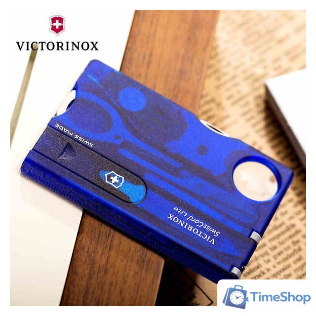Мультитул Victorinox SwissCard Lite 0.7322.T2 - Изображение №11 — Интернет-магазин Time-Shop