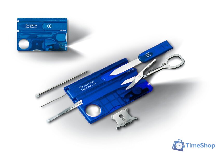 Мультитул Victorinox SwissCard Lite 0.7322.T2 - Изображение №2 — Интернет-магазин Time-Shop