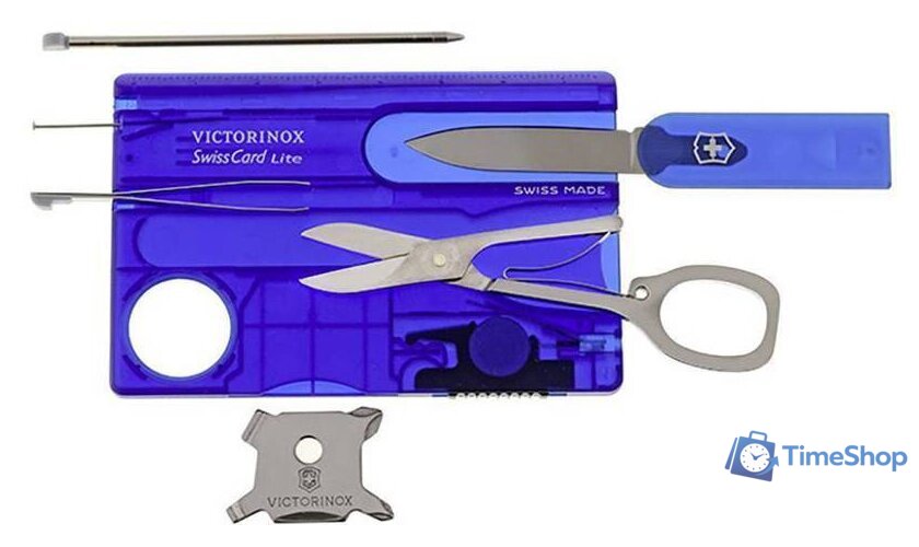 Мультитул Victorinox SwissCard Lite 0.7322.T2 - Изображение №4 — Интернет-магазин Time-Shop