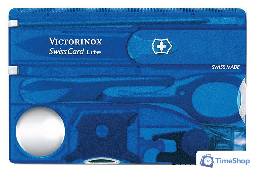Мультитул Victorinox SwissCard Lite 0.7322.T2 - Изображение №1 — Интернет-магазин Time-Shop