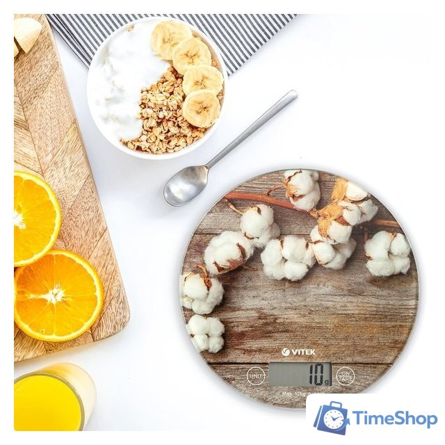 Кухонные весы Vitek VT-8019 - Изображение №2 — Интернет-магазин Time-Shop