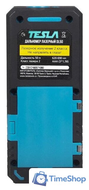 Лазерный дальномер Tesla DL50 - Изображение №5 — Интернет-магазин Time-Shop