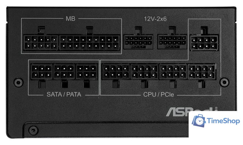 Блок питания ASRock Steel Legend 1200W SL-1200G - Изображение №5 — Интернет-магазин Time-Shop
