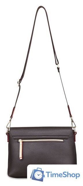 Женская сумка Bugatti Ella 49662802 (темно-коричневый) - Изображение №6 — Интернет-магазин Time-Shop