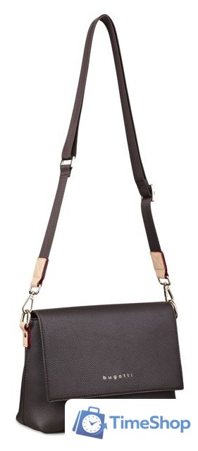 Женская сумка Bugatti Ella 49662802 (темно-коричневый) - Изображение №1 — Интернет-магазин Time-Shop