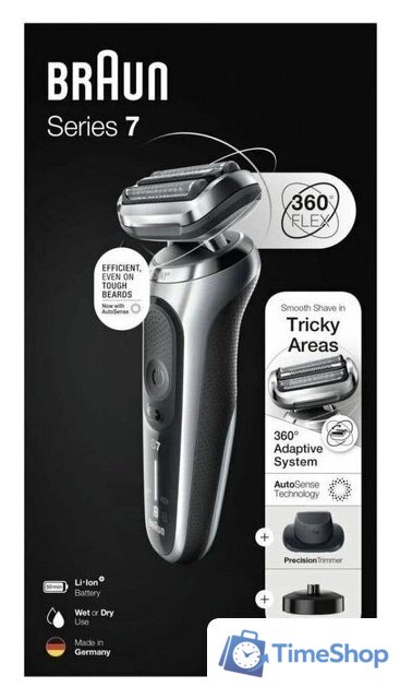 Электробритва Braun Series 7 71-S4200cs - Изображение №9 — Интернет-магазин Time-Shop