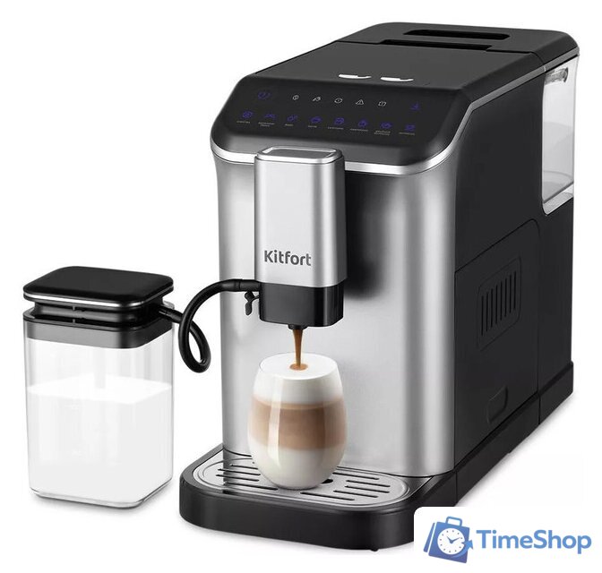 Кофемашина Kitfort KT-7166 - Изображение №1 — Интернет-магазин Time-Shop