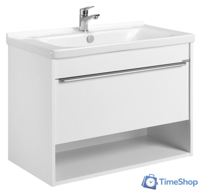  Акватон Тумба под умывальник Хоуп 80 1A287301HP2B0 (белый матовый) - Изображение №1 — Интернет-магазин Time-Shop