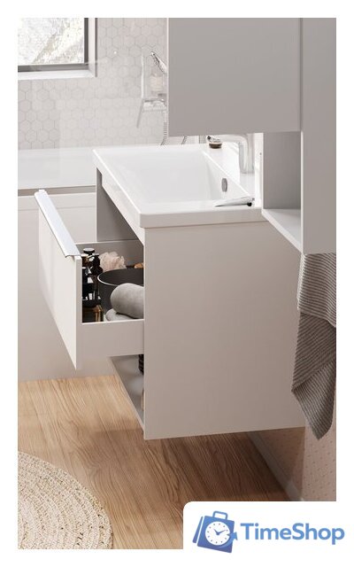  Акватон Тумба под умывальник Хоуп 80 1A287301HP2B0 (белый матовый) - Изображение №16 — Интернет-магазин Time-Shop