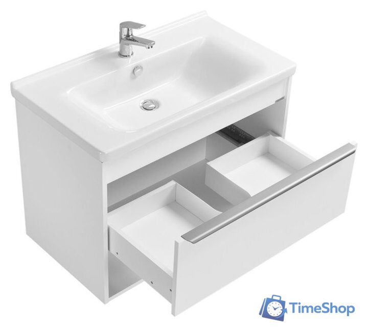  Акватон Тумба под умывальник Хоуп 80 1A287301HP2B0 (белый матовый) - Изображение №9 — Интернет-магазин Time-Shop