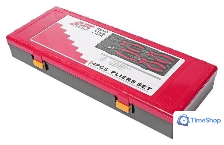 Набор пассатижей JTC JTC-K5043 (4 предмета) - Изображение №3 — Интернет-магазин Time-Shop