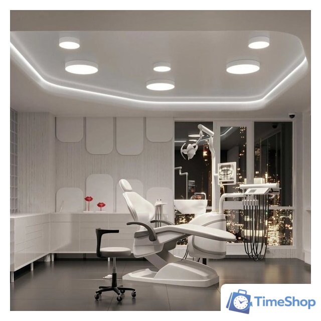 Светодиодная панель Arlight SP-FLOWER-R410-32W Day4000-MIX (WH, 110 deg, 230V, MOTION) 041108 - Изображение №8 — Интернет-магазин Time-Shop