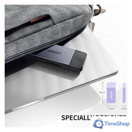Карт-ридер Ugreen CM180 50541 - Изображение №6 — Интернет-магазин Time-Shop