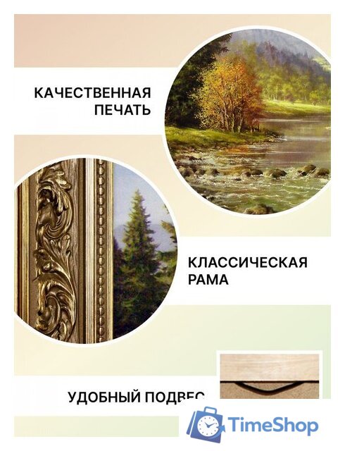 Картина Декарт 8Л3316 - Изображение №3 — Интернет-магазин Time-Shop