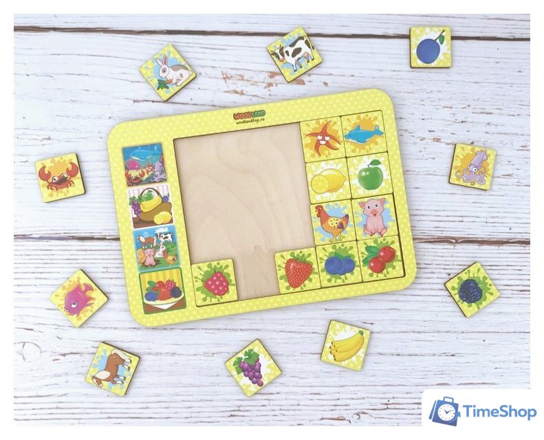 Мозаика/пазл WoodLand Toys Ассоциации 093101 - Изображение №3 — Интернет-магазин Time-Shop