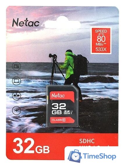 Карта памяти Netac P600 32GB NT02P600STN-032G-R - Изображение №2 — Интернет-магазин Time-Shop