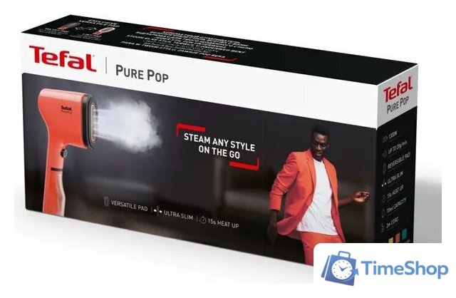 Отпариватель Tefal Pure Pop DT2022E1 - Изображение №16 — Интернет-магазин Time-Shop
