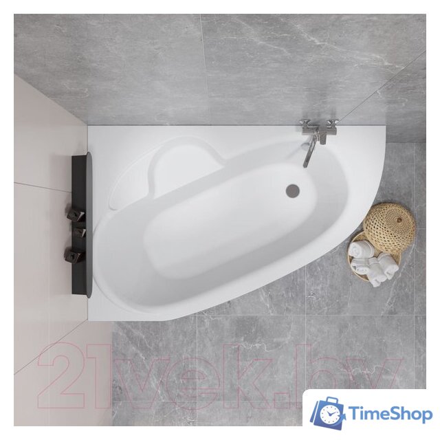 Ванна Lauter Valencia 170x110 2102170L (с ножками) - Изображение №10 — Интернет-магазин Time-Shop