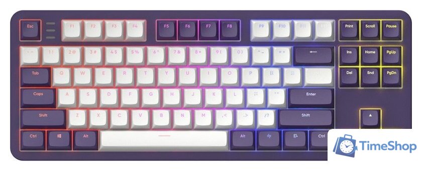 Клавиатура Dark Project ALU87A Violet (g3ms Sapphire, нет кириллицы) - Изображение №1 — Интернет-магазин Time-Shop