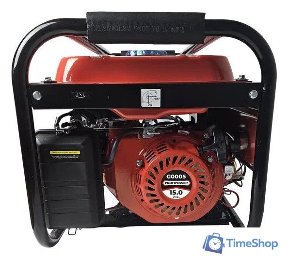 Бензиновый генератор Profipower БГ-6500Э - Изображение №4 — Интернет-магазин Time-Shop