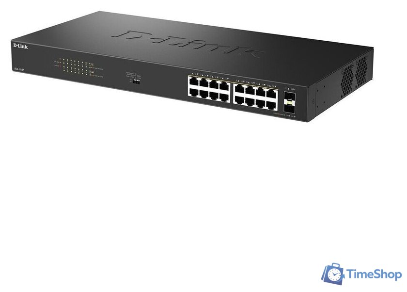 Неуправляемый коммутатор D-Link DGS-1018P/B1A - Изображение №3 — Интернет-магазин Time-Shop