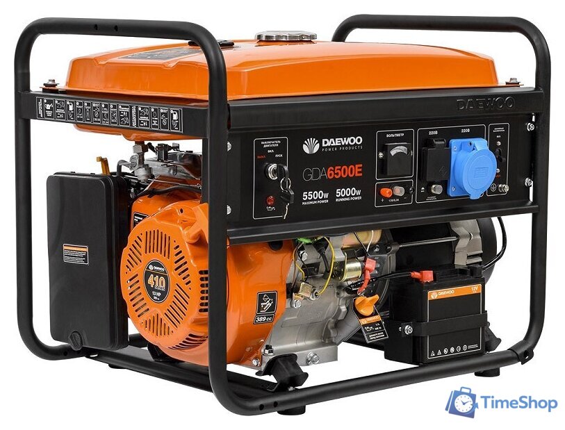 Бензиновый генератор Daewoo Power GDA 6500E - Изображение №1 — Интернет-магазин Time-Shop